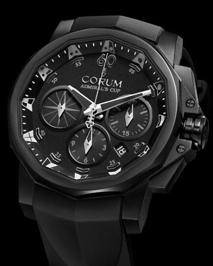 Corum Admirals Cup Black Challenge 44 Replica watch 753.691.98/F371 AN12